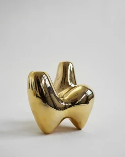 Unity Candleholder, gold fra<Hein Studio