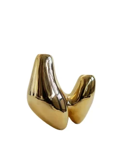 Unity Candleholder, gold fra<Hein Studio