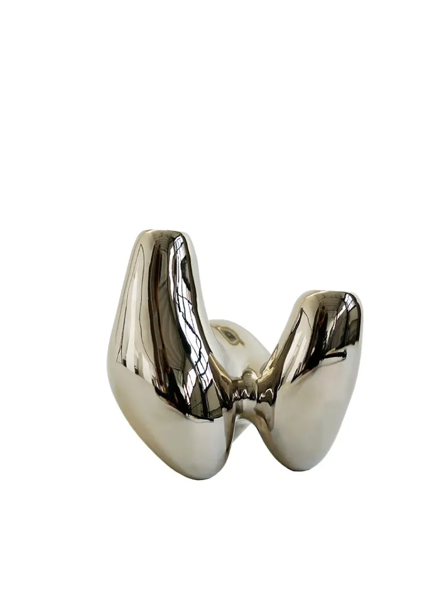 Unity Candleholder, silver fra<Hein Studio New