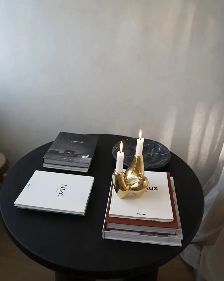 Unity Candleholder, silver fra<Hein Studio New