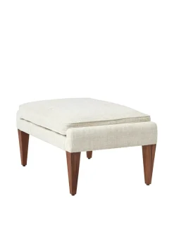 V11 Ottoman, smooth leather coffee fra<GUBI Best