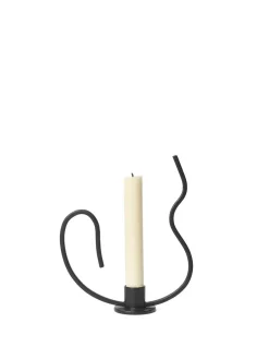 Valse Candleholder, low fra<Ferm Living Hot