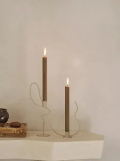 Valse Candleholder, low fra<Ferm Living Hot