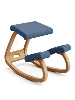 Variable balans stol, dark brown wood/revive 194 fra<Variér Clearance