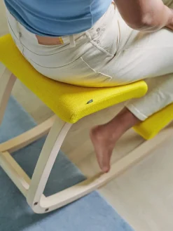 Variable balans stol, dark brown wood/revive 194 fra<Variér Clearance