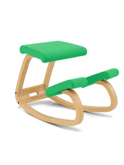 Variable balans stol, dark brown wood/revive 194 fra<Variér Clearance