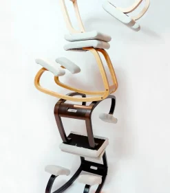 Variable Balans Stol, light brown wood/reflect 984 fra<Variér Best