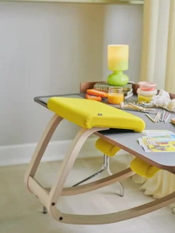 Variable Balans Stol, light brown wood/reflect 984 fra<Variér Best