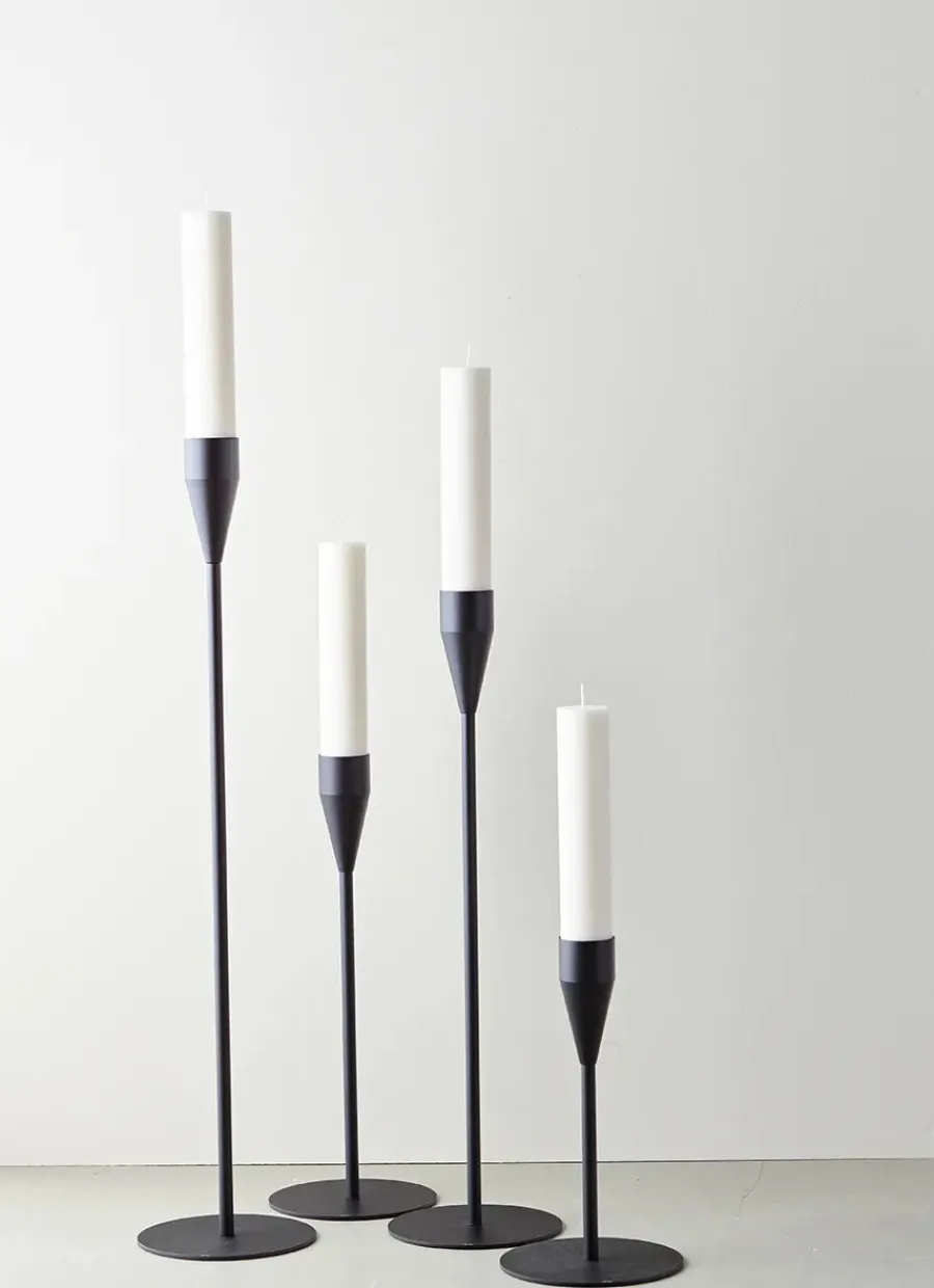 Venus Lysestage, sort fra<Piet Hein Outlet