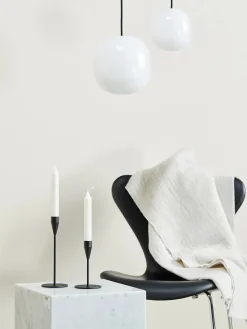 Venus Lysestage, sort fra<Piet Hein Outlet