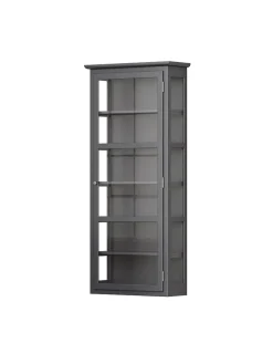 Væghængt Vitrineskab N4, green fra<Lindebjerg Design Online