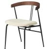Violin Dining Chair, american walnut fra<GUBI Online