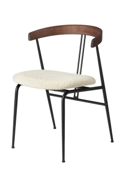 Violin Dining Chair, american walnut fra<GUBI Online