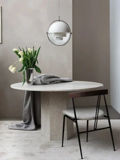 Violin Dining Chair, american walnut fra<GUBI Online