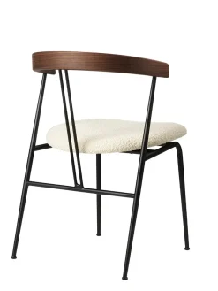 Violin Dining Chair, american walnut fra<GUBI Online