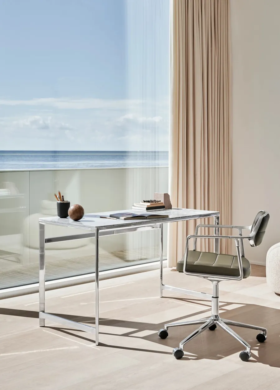 430 Studio Desk, Jura Grau Blau<Vipp Outlet