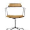 452 Swivel Chair, camel læder fra<Vipp Online