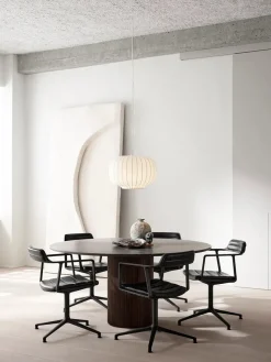 452 Swivel Chair, camel læder fra<Vipp Online