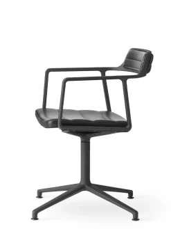 452 Swivel Chair, camel læder fra<Vipp Online