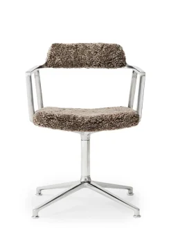 452 Swivel Chair, camel læder fra<Vipp Online
