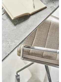 453 Swivel+ Chair, camel læder fra<Vipp Clearance