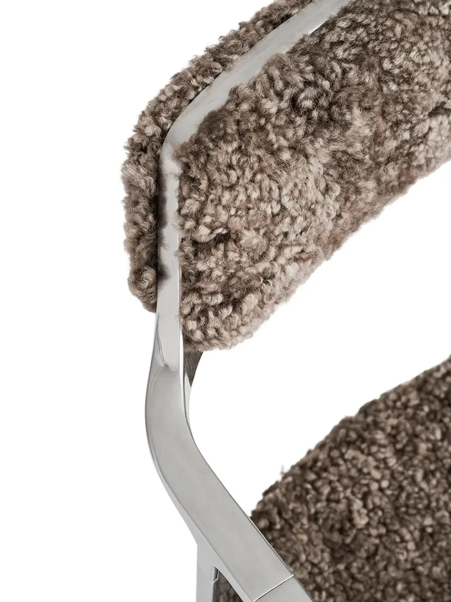 452 Swivel Chair, sort læder fra<Vipp Clearance