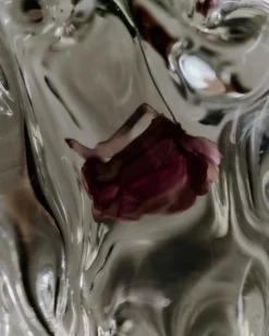 Virelle Vase Clear, H18 fra<Ferm Living Clearance