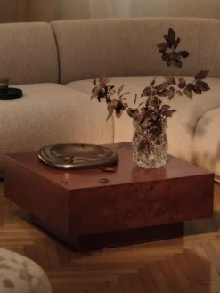 Virelle Vase Clear, H18 fra<Ferm Living Clearance