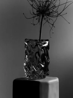 Virelle Vase Clear, H18 fra<Ferm Living Clearance