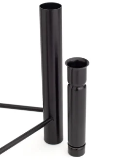 VISTA vase og lysestage, sort fra Kay Bojesen<Kay Bojesen Denmark Outlet