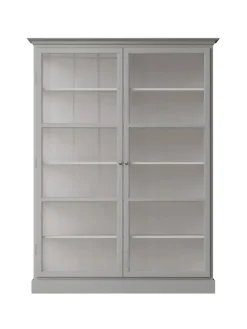 Vitrineskab Classic V2, antracit fra<Lindebjerg Design