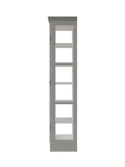 Vitrineskab Classic V2, antracit fra<Lindebjerg Design