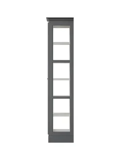 Vitrineskab Classic V1, hvid fra<Lindebjerg Design Clearance