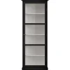 Vitrineskab Classic V1, sort fra<Lindebjerg Design Clearance
