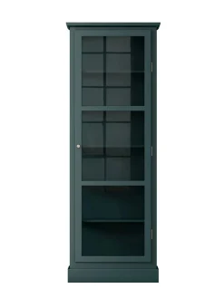 Vitrineskab N1, green fra<Lindebjerg Design Outlet