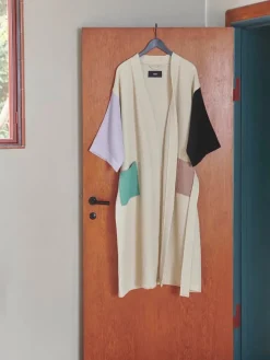 Waffle Badekåbe, off-white multi fra<HAY Sale