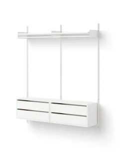Wardrobe Shelf Cabinets w. Drawers fra<New Works Clearance