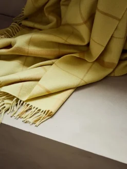 Warp & Weft Plaid, chamomile/mustard fra<Silkeborg Uldspinderi New