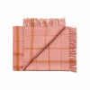 Warp & Weft Plaid, coral/amber fra<Silkeborg Uldspinderi New