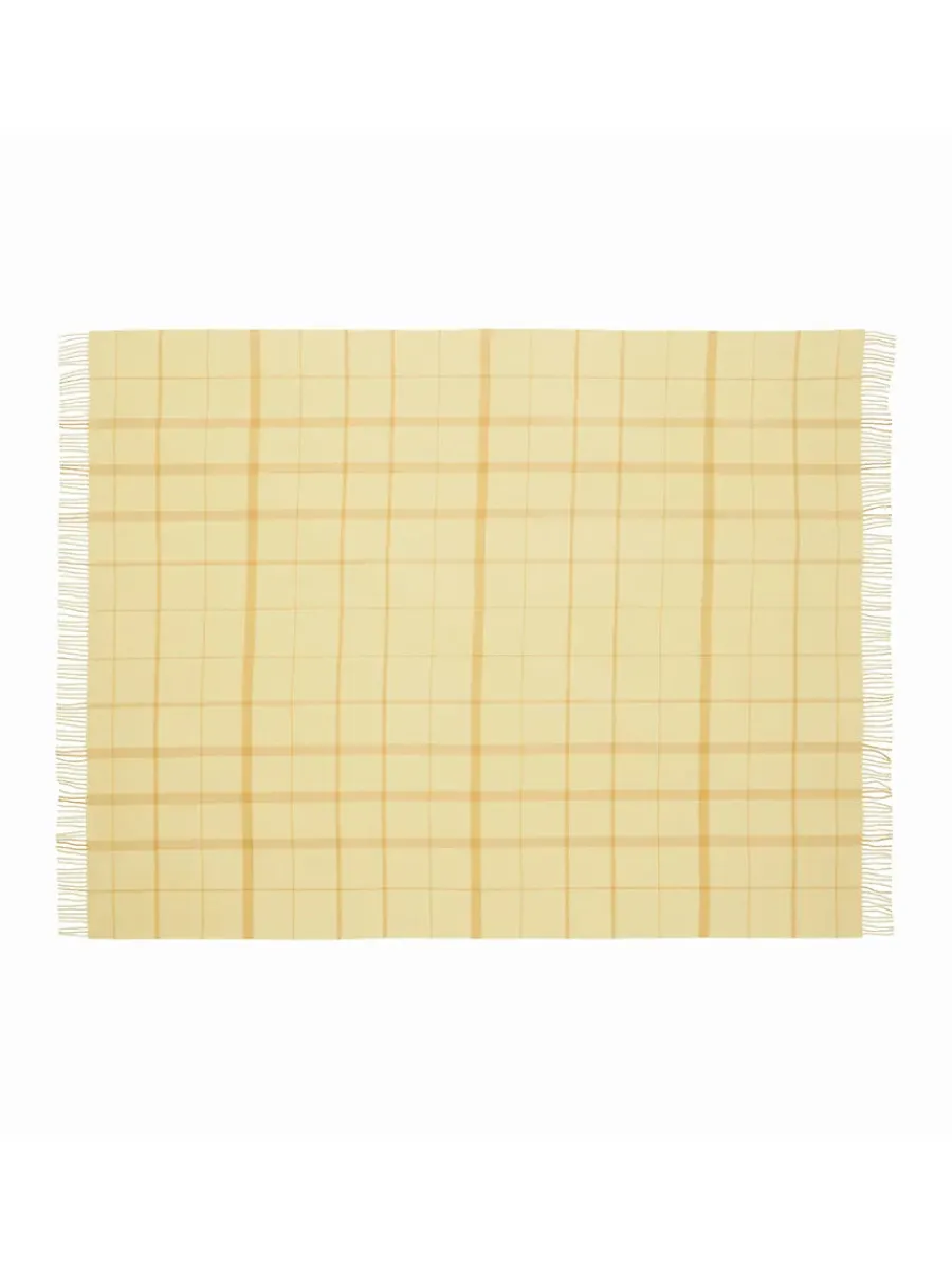 Warp & Weft Plaid, lime/grass fra<Silkeborg Uldspinderi Best