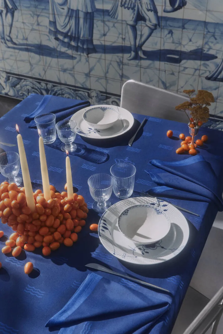 Waves dug blå fra<Royal Copenhagen Online