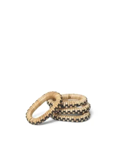 Weave Napkin Rings, sæt á 4 stk. fra<Ferm Living