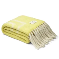 Weekend Plaid, neon yellow & creme fra<Bongusta Hot