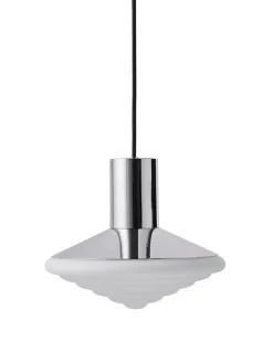 Whipped Pendant Lamp, all chrome fra<LEO Objects Discount