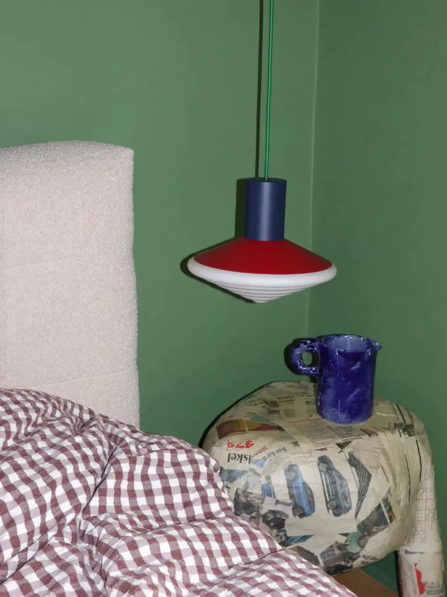 Whipped Pendant Lamp, pure green fra<LEO Objects Outlet