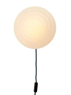 Whipped Wall Lamp, luminous orange fra<LEO Objects Best