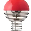 Wire Bordlampe Ø30, rød af Verner Panton<Verpan Outlet