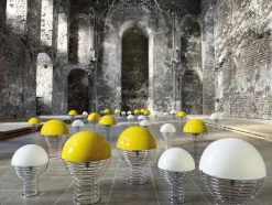 Wire bordlampe af Verner Panton<Verpan Sale