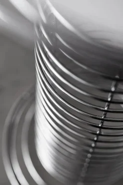 Wire Gulvlampe, orange af Verner Panton<Verpan New