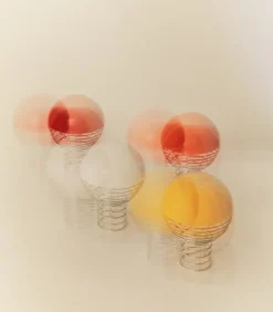 Wire portable bordlampe, Ø18 af Verner Panton<Verpan